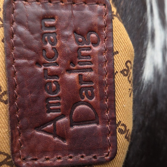 American Darling Tooled,saddle Blanket, Hair,Concealed Carry Crossbody Bag - Picture 8 of 8